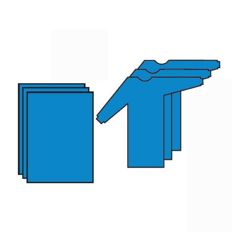 Комплект одягу та покриттів операційних для лапаротомії № 5 стерильний одноразового використання ,ТМ «АХІЛЛ»
